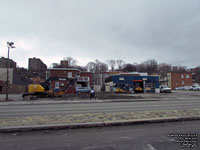 D�molition d'une station-service � Qu�bec,QC